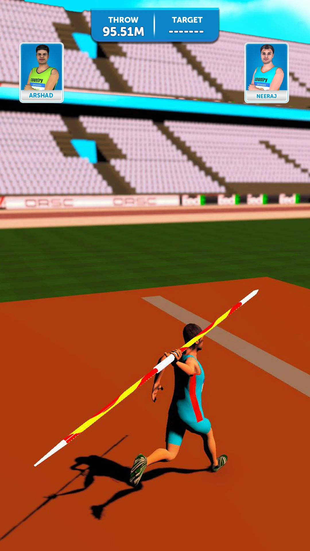 Javelin Throw: Athletics Champ screenshot