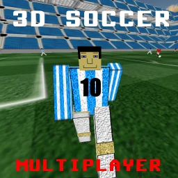 Symbol von 3D-Fußball